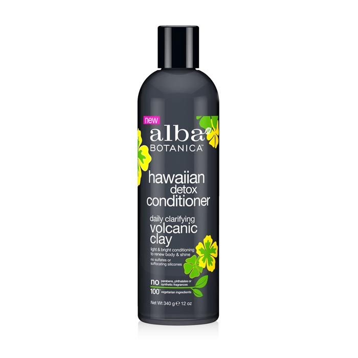 Alba Hawaiian Detox Conditioner Volcanic Clay 12 Oz Alba