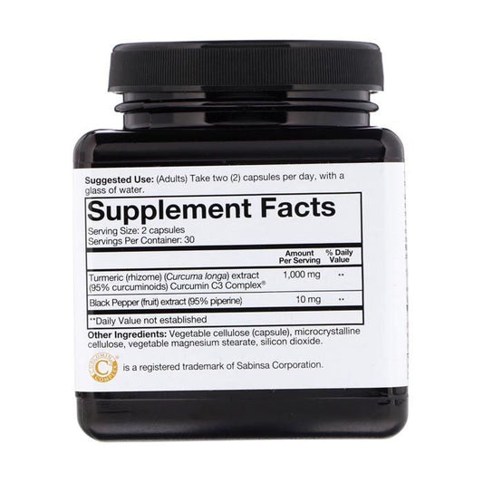 Youtheory Turmeric 1000mg - 60 Capsules Youtheory