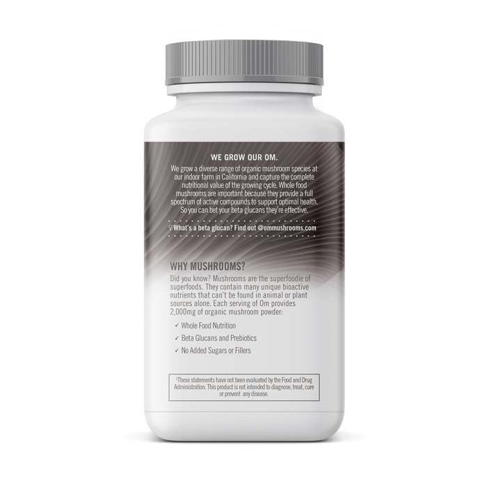 Om Chaga Mushroom Superfood 90 Vegetable capsules OM