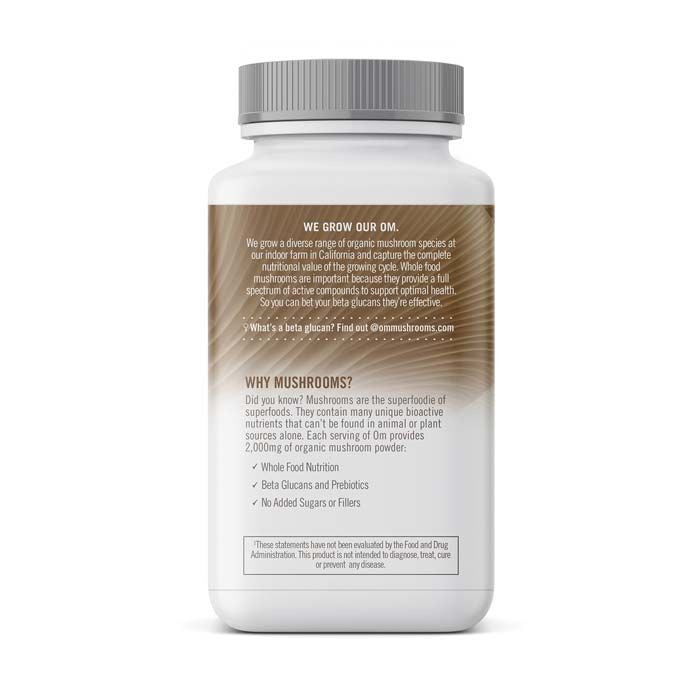 Om Turkey Tail Mushroom Superfood 90 Vegetable Capsules OM