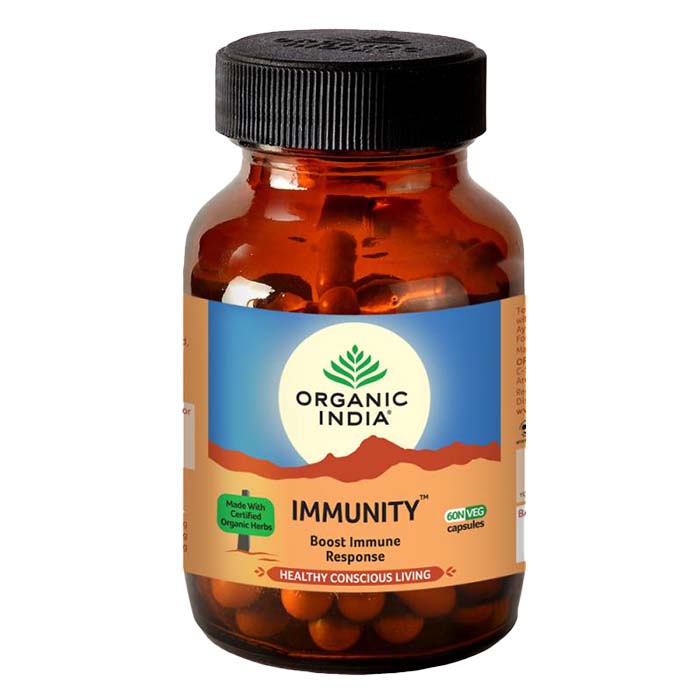 Organic India Immunity Immune Support - 90 Capsules Organic India
