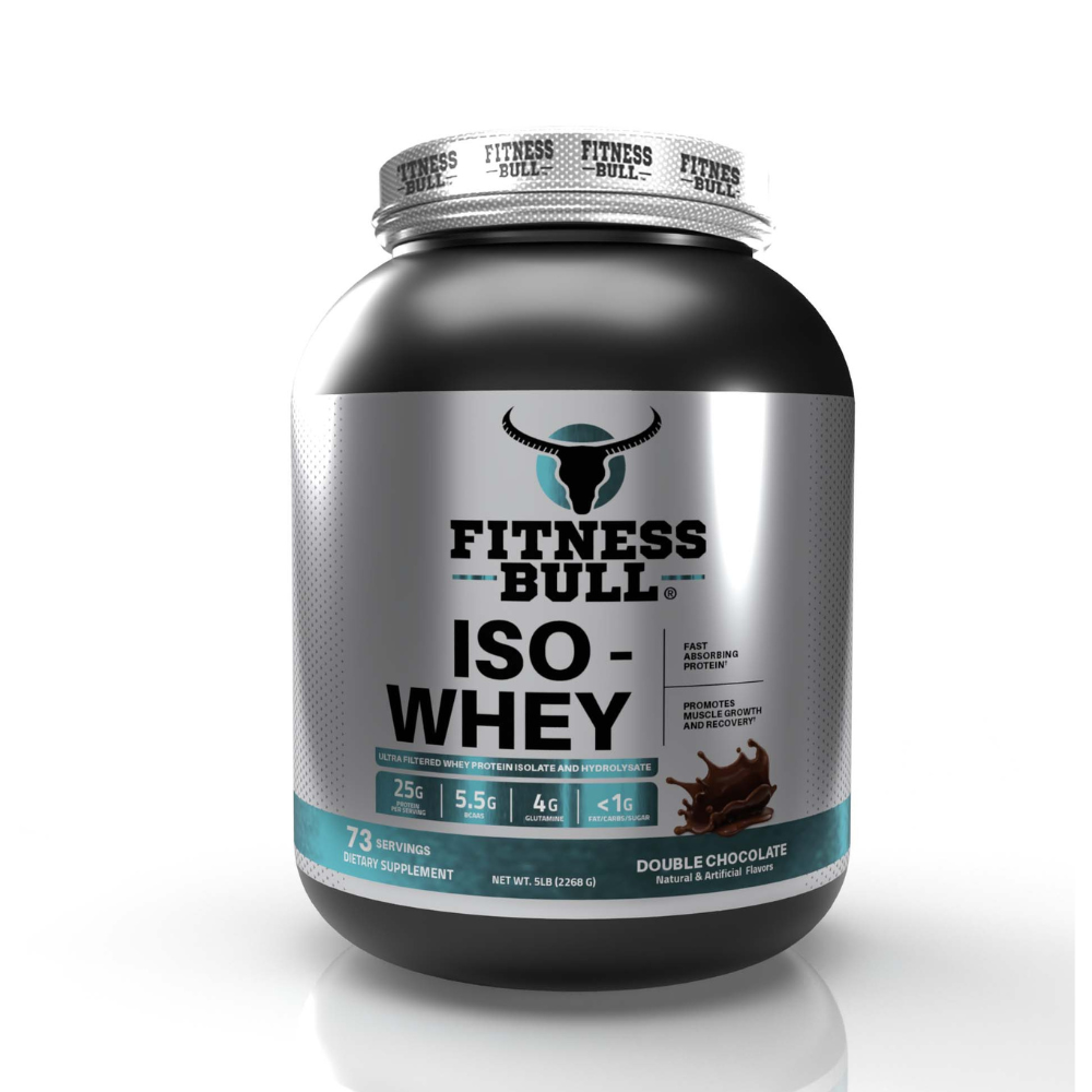 Fitness Bull ISO Whey Double Chocolate 5LB Fitness Bull