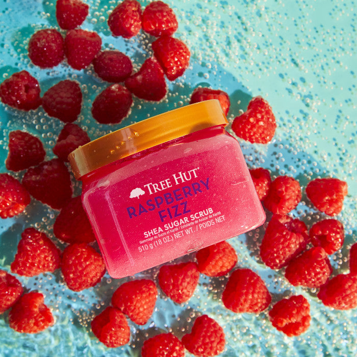 Tree Hut Raspberry Fizz Shea Sugar Scrub - 510g Tree Hut