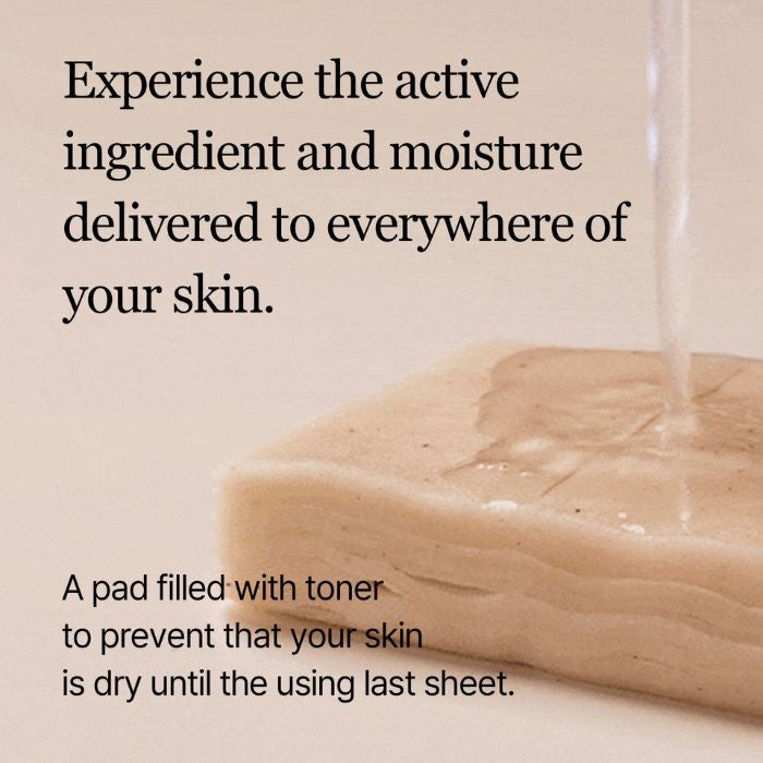 Mixsoon Bean Toner Pad 70s Deep Hydration, Firming, Soothing, and Nourishing - 180ml Mixsoon