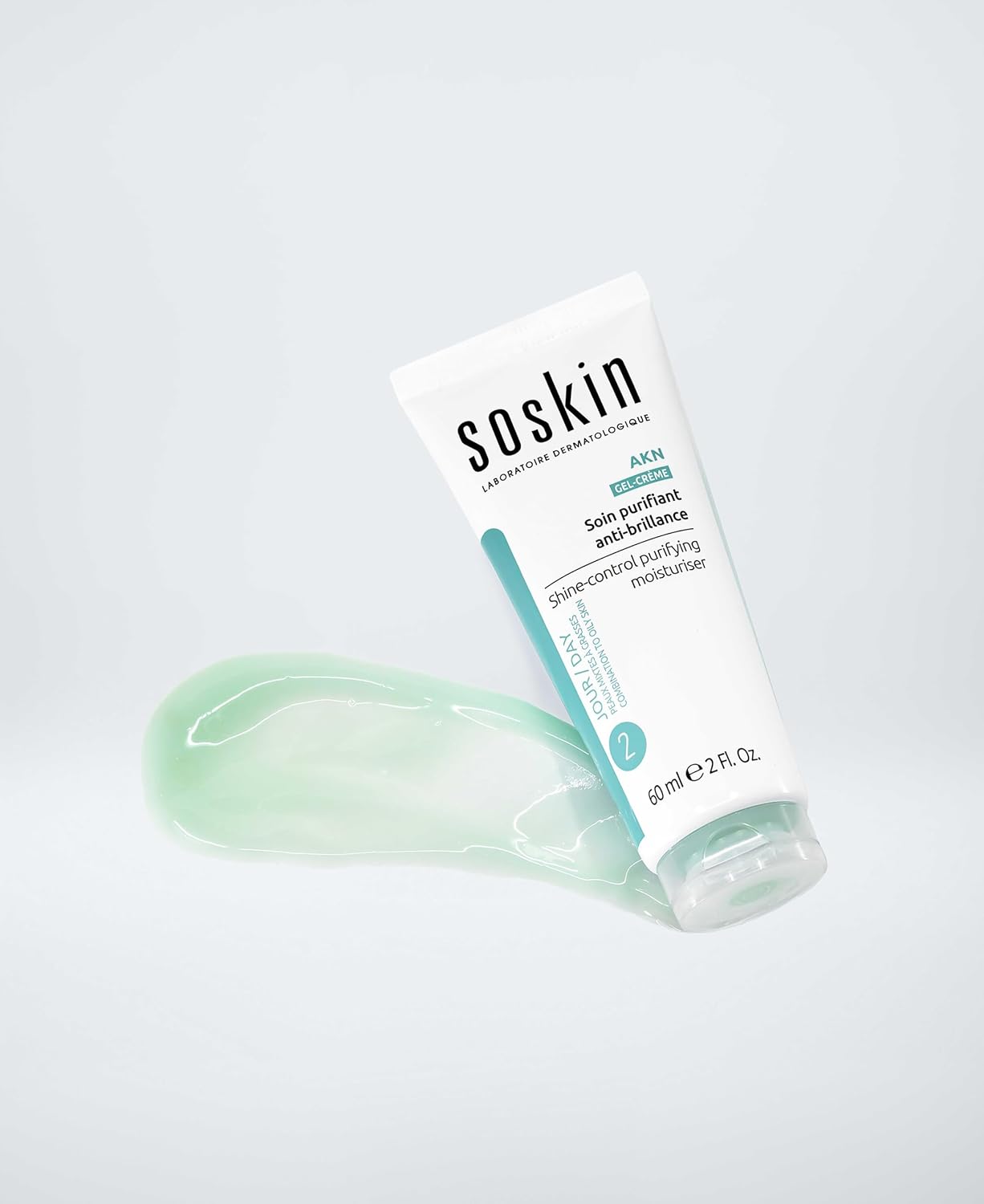 Soskin AKN Shine-Control Moisturiser Gel Cream - 60ml Soskin