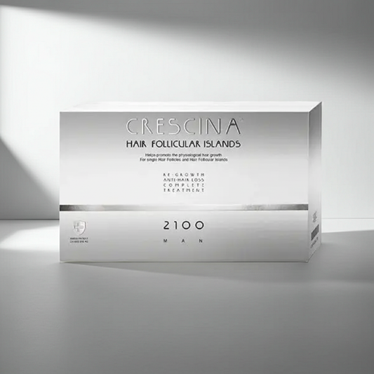 Crescina HFSC Transdermic 2100 – Maximum Strength Hair Regrowth Vials for Men (20 Vials)