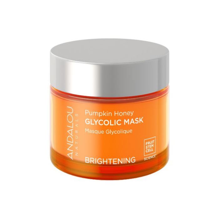 Andalou Naturals Brightening Pumpkin Honey Glycolic, Exfoliating and Radiance-Boosting Face Mask - 50ml Andalou Naturals