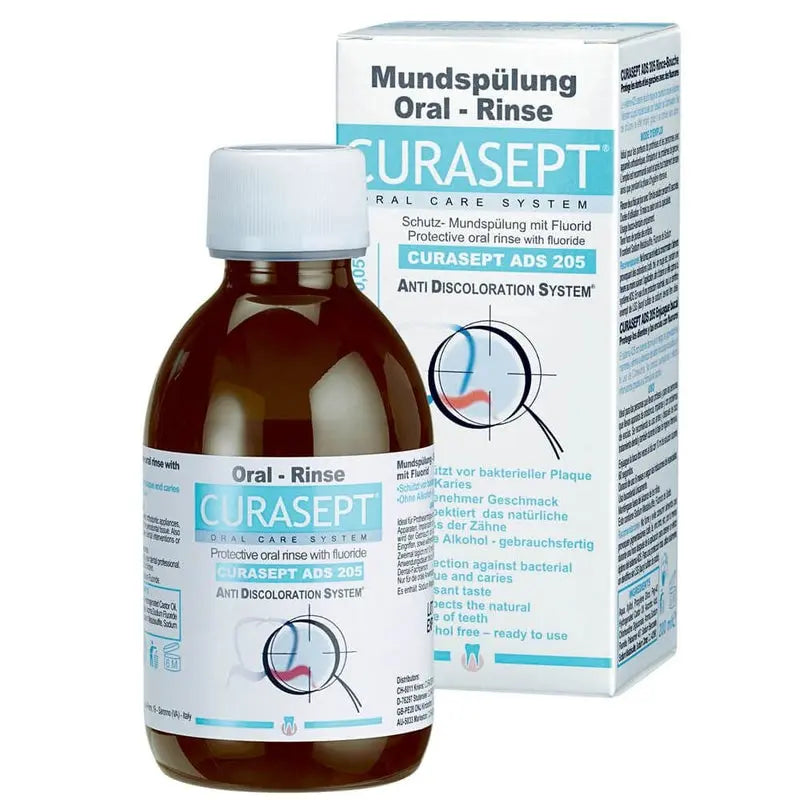 Curasept Anti Discoloration System 205 Mouthwash 200 mL Curasept