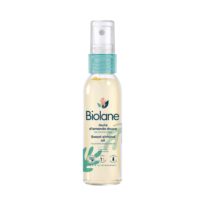 Biolane Sweet Almond Oil Spray 75ml Biolane