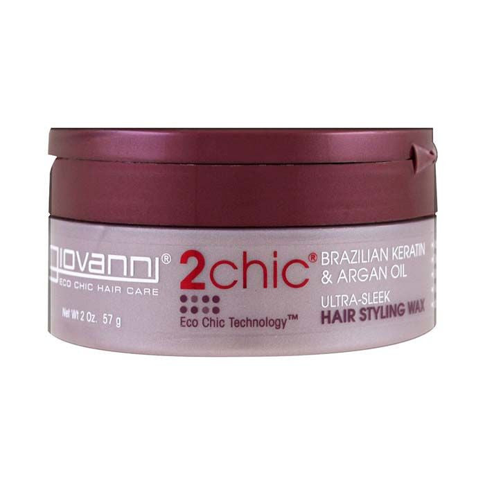 Giovanni 2 Chic Keratin & Argan Ultra Sleek Hair Styling Wax Giovanni