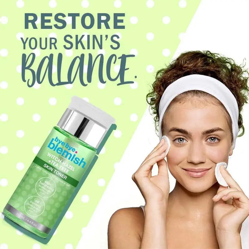 Bye Bye Blemish Witch Hazel + Tea Tree Skin Balancing Toner 130ml Bye Bye Blemish