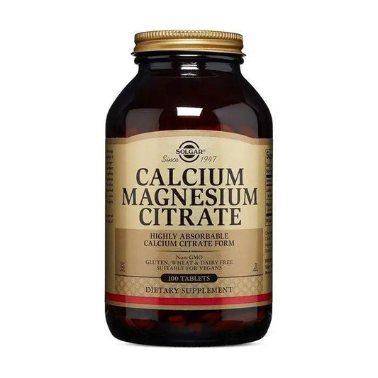Solgar Calcium Magnesium Citrate Tablet 100's Solgar