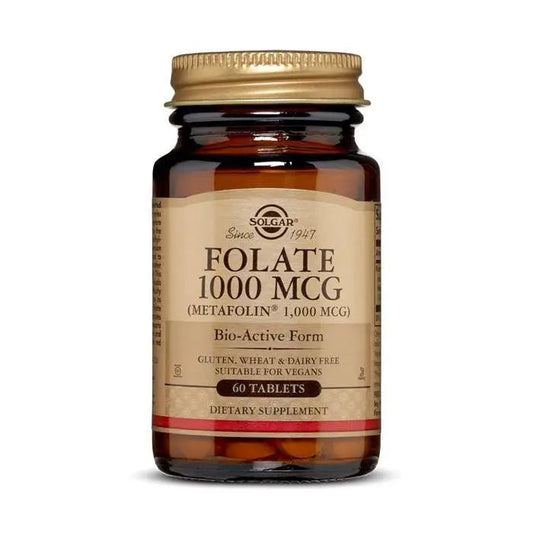 Solgar Folate 1000mcg As Metafolin 60's Solgar