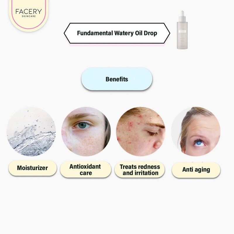 Dear Klairs Fundamental Deep Hydration Watery Oil Drop Serum With Antioxidants 50ml Dear Klairs