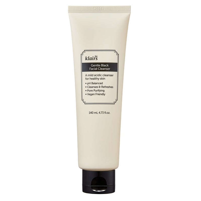Dear Klairs Gentle Black Foaming Facial Cleanser 140 ml Dear Klairs