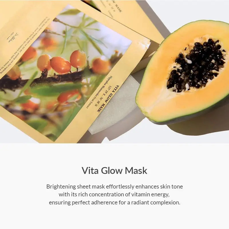 Dr. Althea Vita Glow Face Sheet Mask For Dull & Uneven Skin Tone, Pack of 5’s Dr. Althea