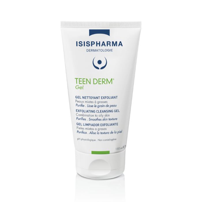 ISISPHARMA Teen Derm Gel, Purifying Exfoliating Cleanser - 150ml ISISPHARMA