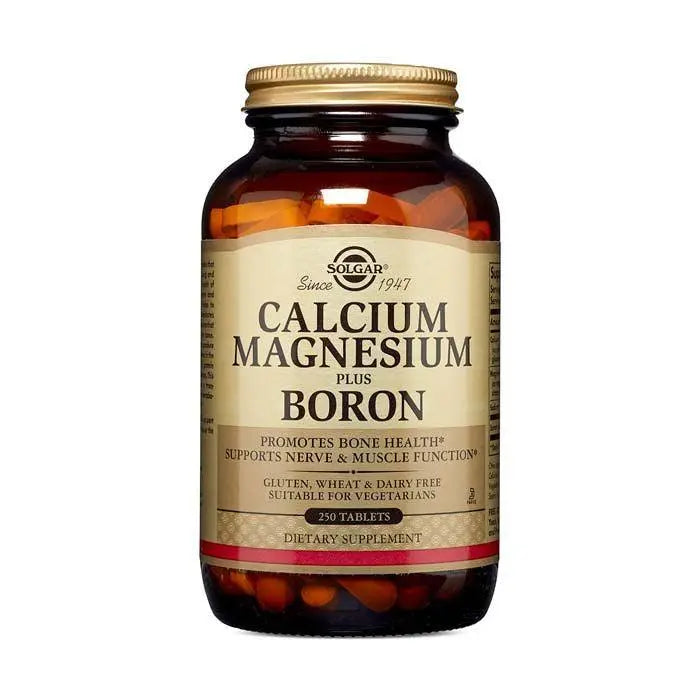 Solgar Calcium Magnesium Boron Tablets 250's Solgar