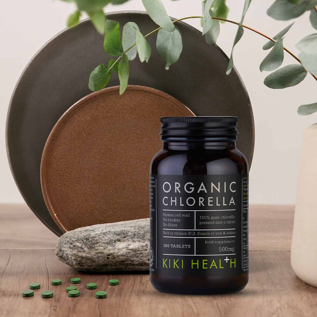 KIKI Health Organic Chlorella - 200 Tablets KIKI Health
