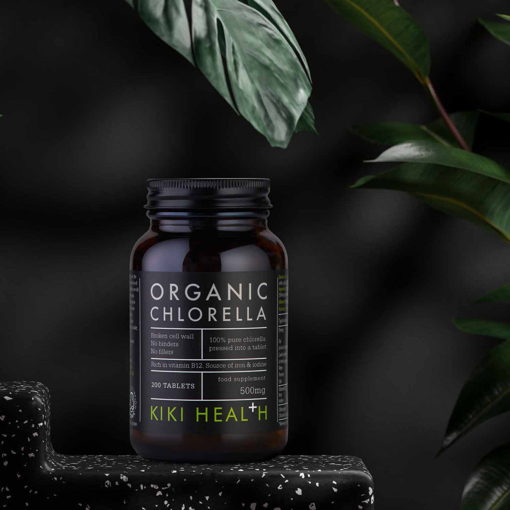 KIKI Health Organic Chlorella - 200 Tablets KIKI Health