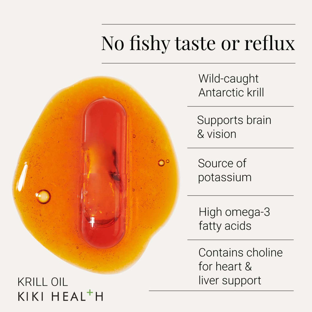 KIKI Health Krill Oil 500mg - 30 Capsules KIKI Health