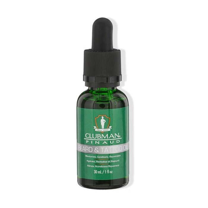 Clubman Beard And Tattoo Oil 1 Oz Clubman