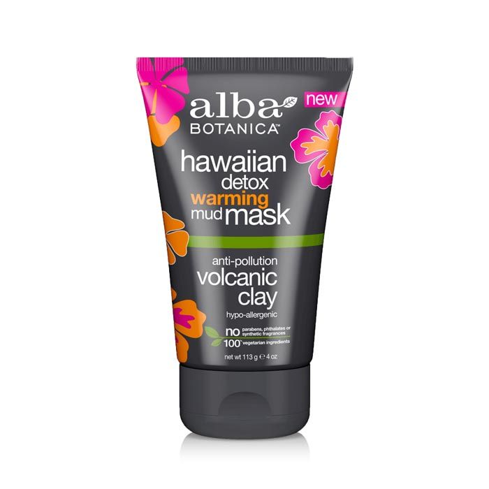 Alba Hawaiian Detox Warming Mud Mask 4 Oz Alba