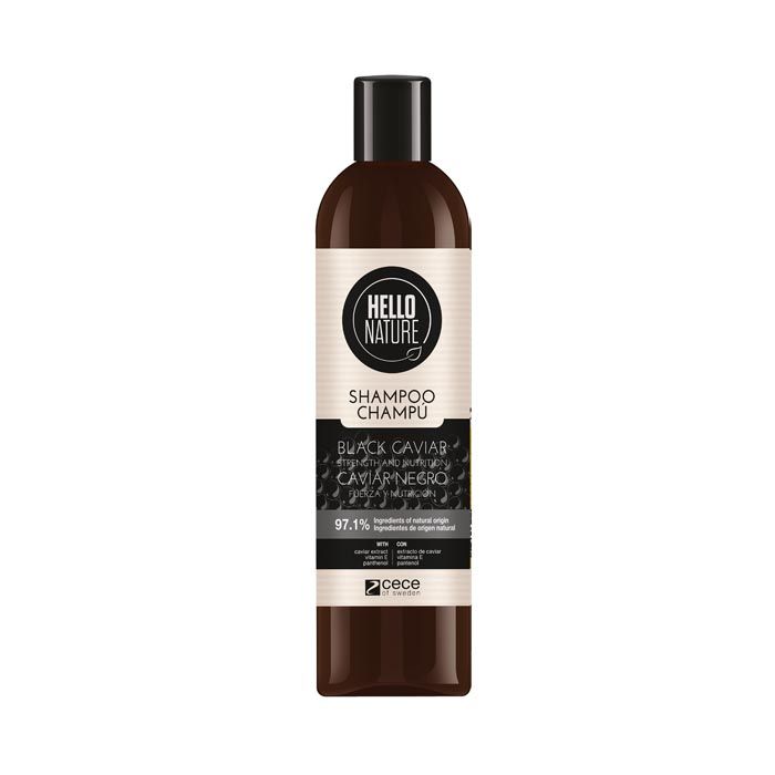 Hello Nature Black Caviar Shampoo 300 ml Hello Nature