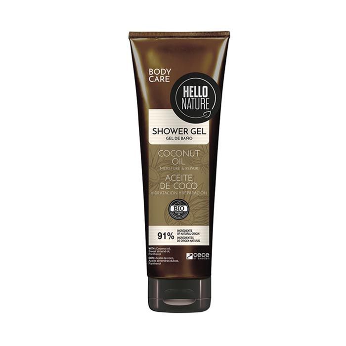 Hello Nature Coconut Oil Shower Gel 250ml Hello Nature