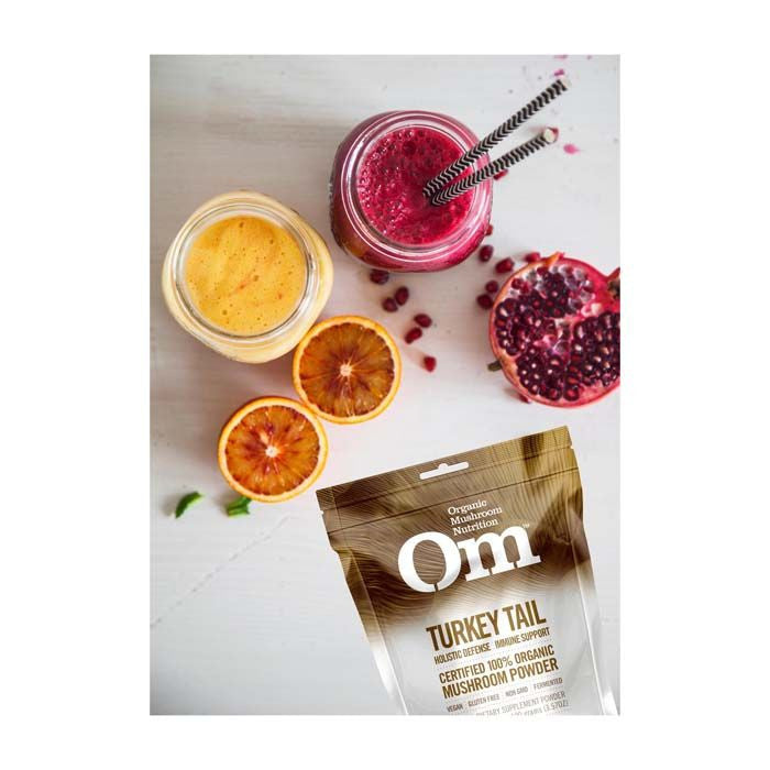 Om Turkey Tail Organic Mushroom Powder 100g OM