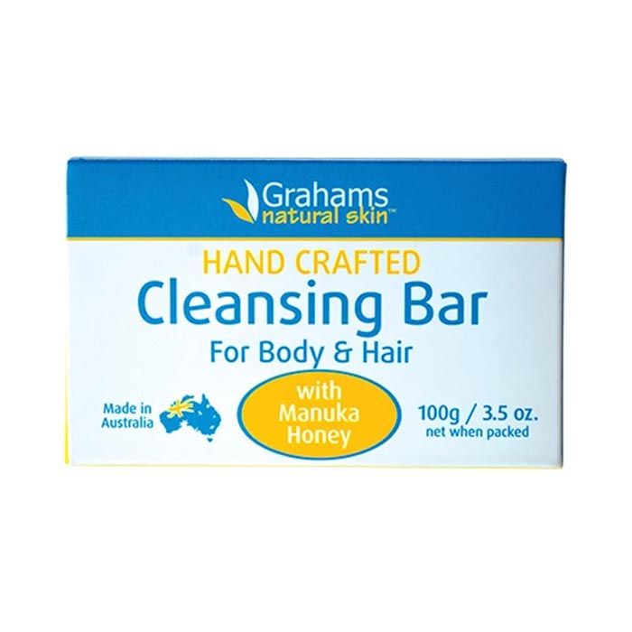 Grahams Natural Body & Hair Cleansing Bar - 100 g Grahams