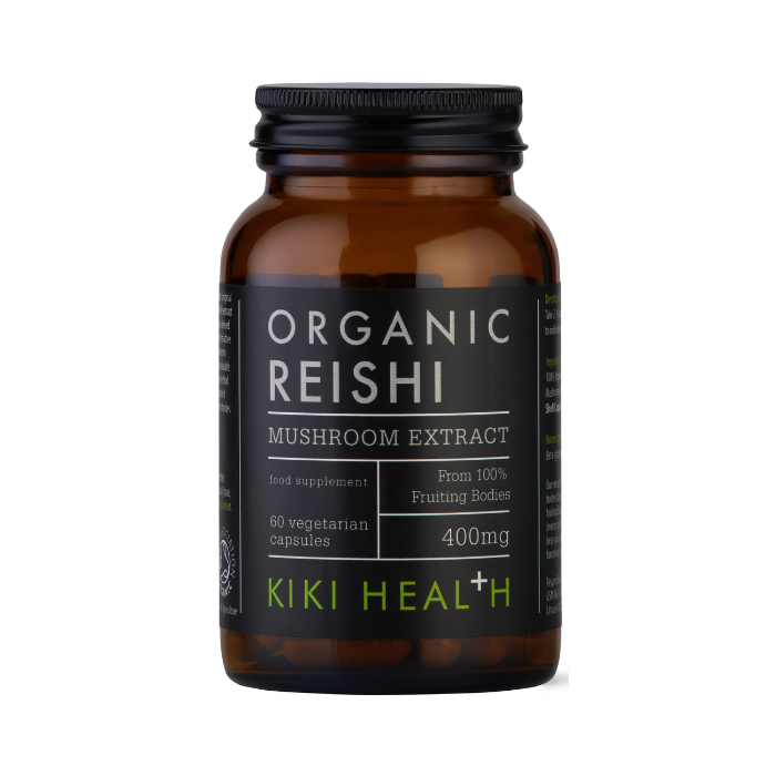 KIKI Health Organic Reishi Mushroom Extract - 60 Capsules KIKI Health