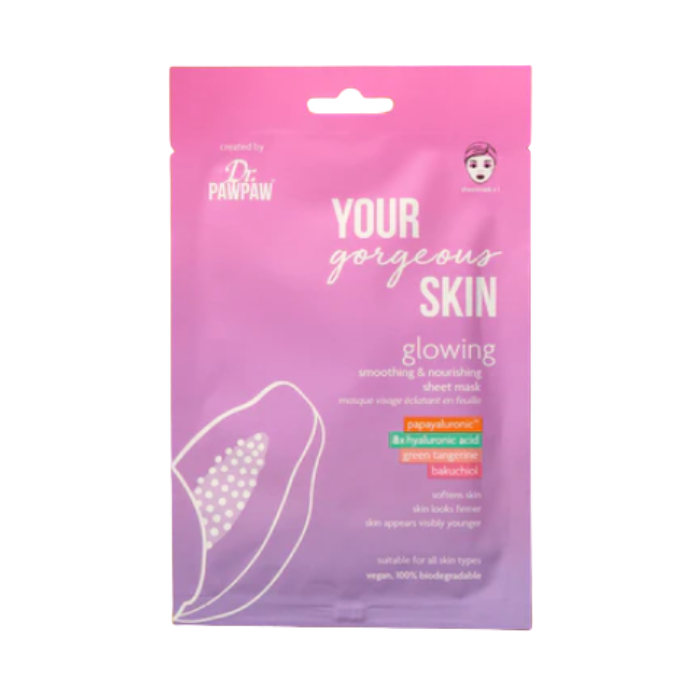Dr Pawpaw Glowing Sheet Mask 25ml Dr Pawpaw