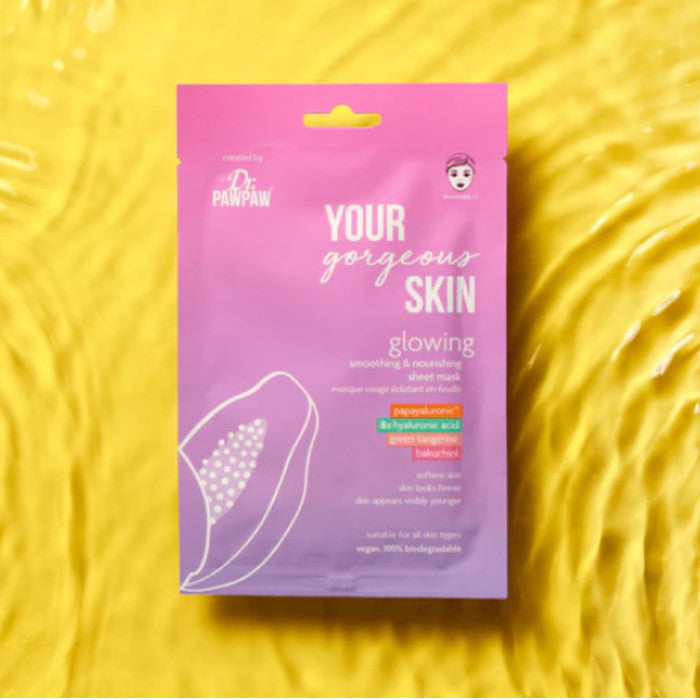 Dr Pawpaw Glowing Sheet Mask 25ml Dr Pawpaw