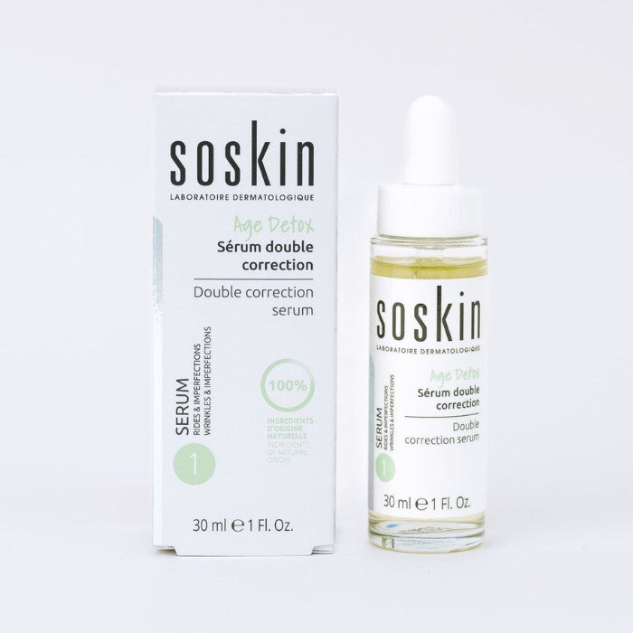 Soskin Age Detox Double Correction Serum - 30ml Soskin