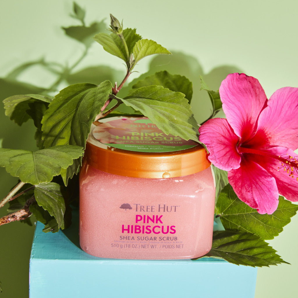 Tree Hut Pink Hibiscus Shea Sugar Scrub - 510g Tree Hut