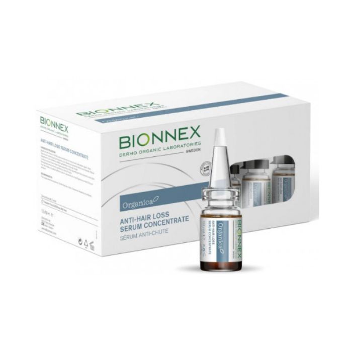 Bionnex Organica Anti-Loss Serum – with Sea Extracts, Vitamins &amp Minerals Strengthens Roots, Revives Scalp, Boosts Density – 12 * 10 ML Bionnex