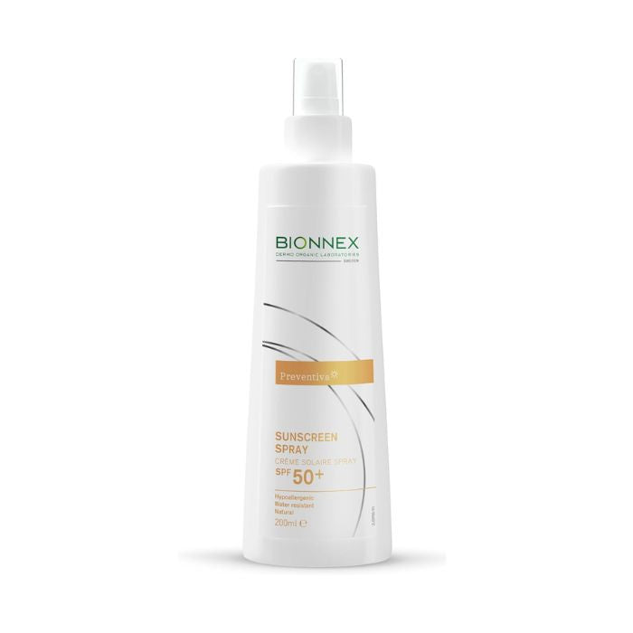 Bionnex Preventiva Sunscreen (SPF50+) High Protection, Hydrating, Non-Sticky Sun Spray - 200ml Bionnex