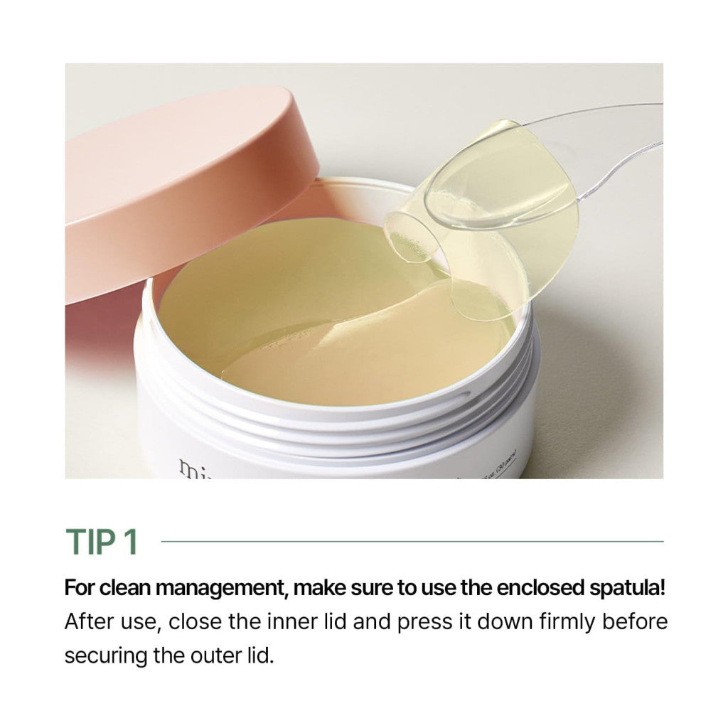 Mixsoon Collagen Hydrogel Eye Patch 84g, Hydrating, Firming, and Wrinkle-Care Patches with Peptides - 30 Pairs Mixsoon