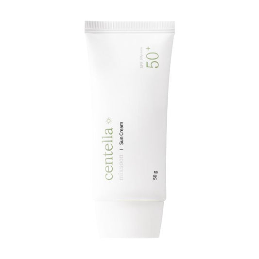 Mixsoon Centella (SPF 50+) Daily Sunscreen with Asiatica for UV Protection and Hydration - 50g Mixsoon