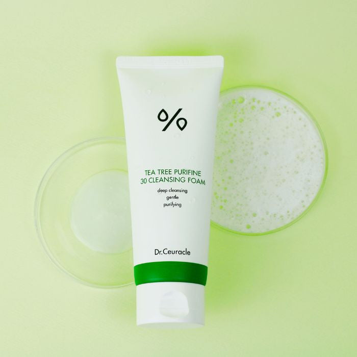 Dr. Ceuracle Tea Tree Purifine Cleansing Foam Mild Sub-Acidic Cleanser for Sensitive Skin 150ml Dr. Ceuracle