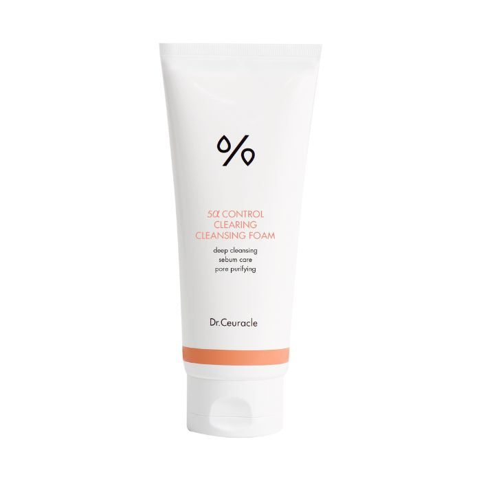 Dr. Ceuracle 5a Control Clearing Cleansing Foam, Salicylic Acid Acne Deep Cleanser - 200ml Dr. Ceuracle