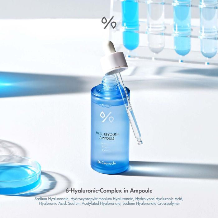 Dr. Ceuracle Hyal Reyouth Ampoule, Hyaluronic Acid Deep Hydration Serum - 50ml Dr. Ceuracle