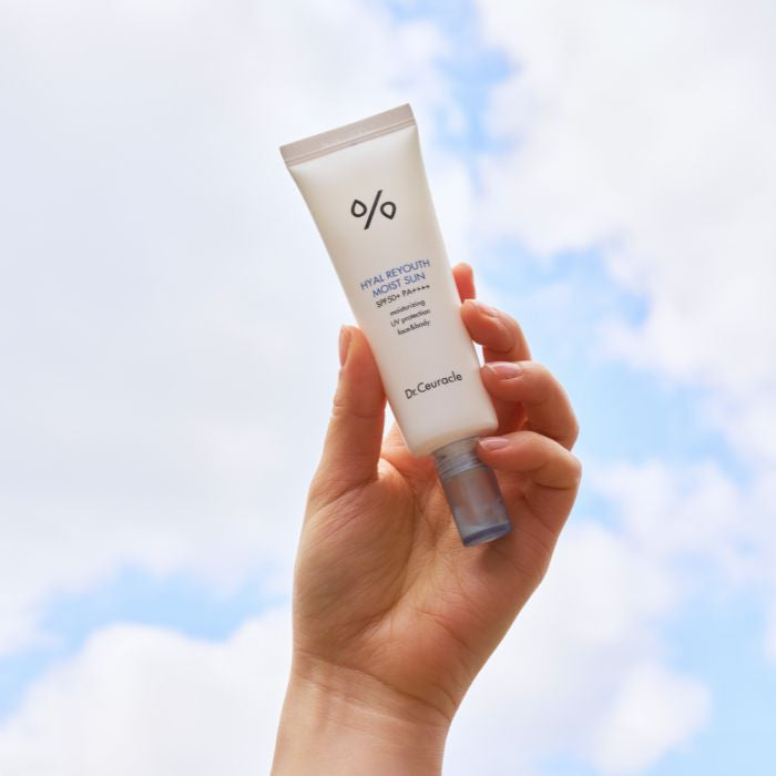 Dr. Ceuracle Hyal Reyouth Moist Sun (SPF50+) Hydrating Sunscreen and UV Protection 50ml Dr. Ceuracle