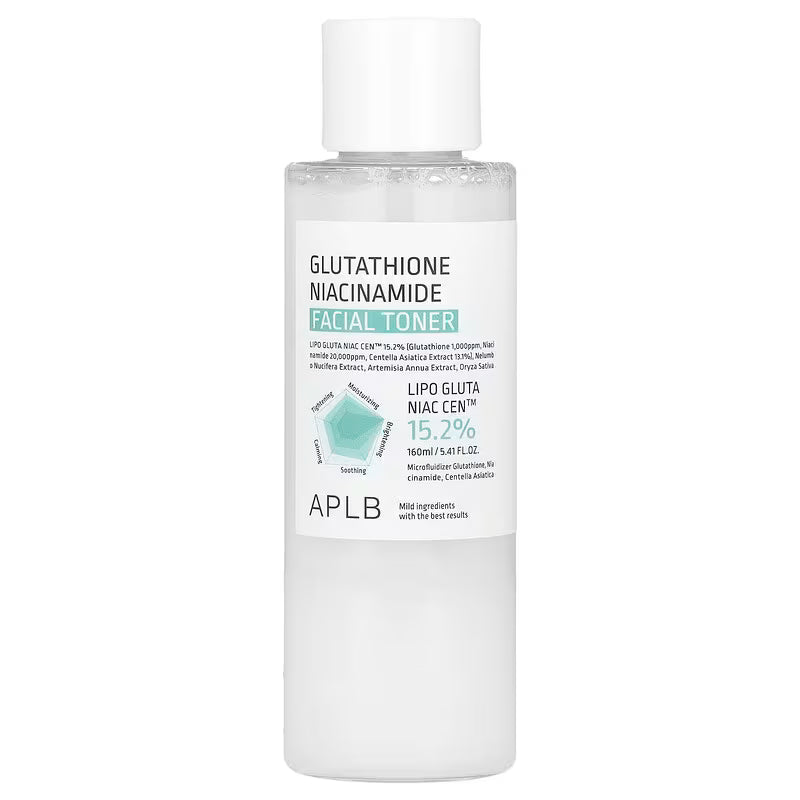 APLB, Glutathione Niacinamide, Facial Toner, 5.41 fl oz (160 ml) APLB
