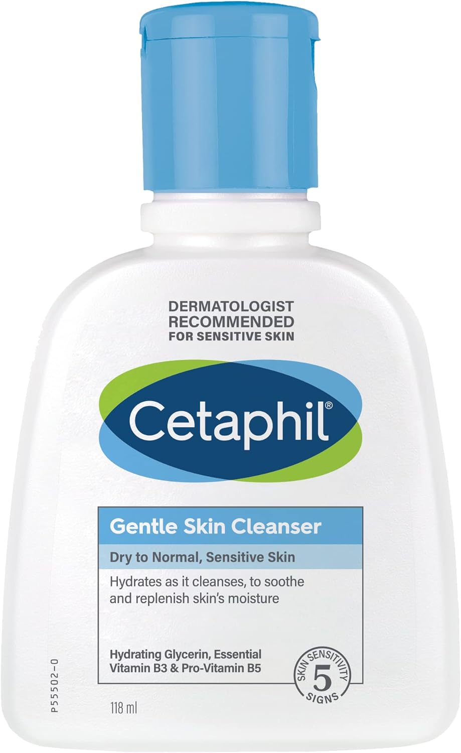 Cetaphil Gentle Skin Cleanser, Face & Body Wash For Dry to Normal and Sensitive Skin - 118ml Cetaphil