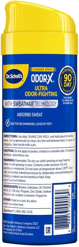 Dr. Scholl's Odor Destroyer Deodorant Spray - 133g Dr. Scholl's