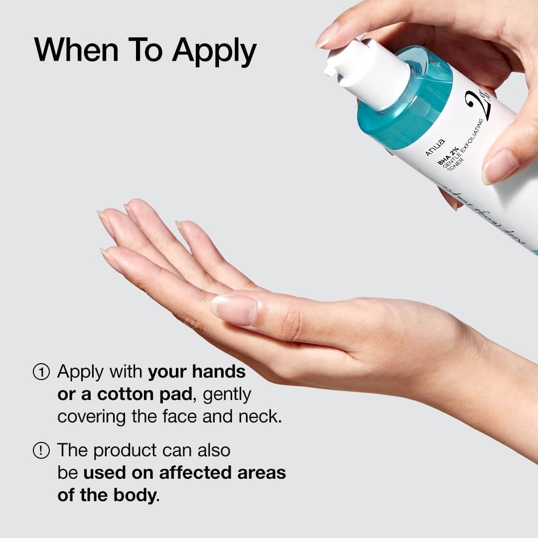 Anua BHA 2% Gentle Exfoliating Face Toner 150ml Anua