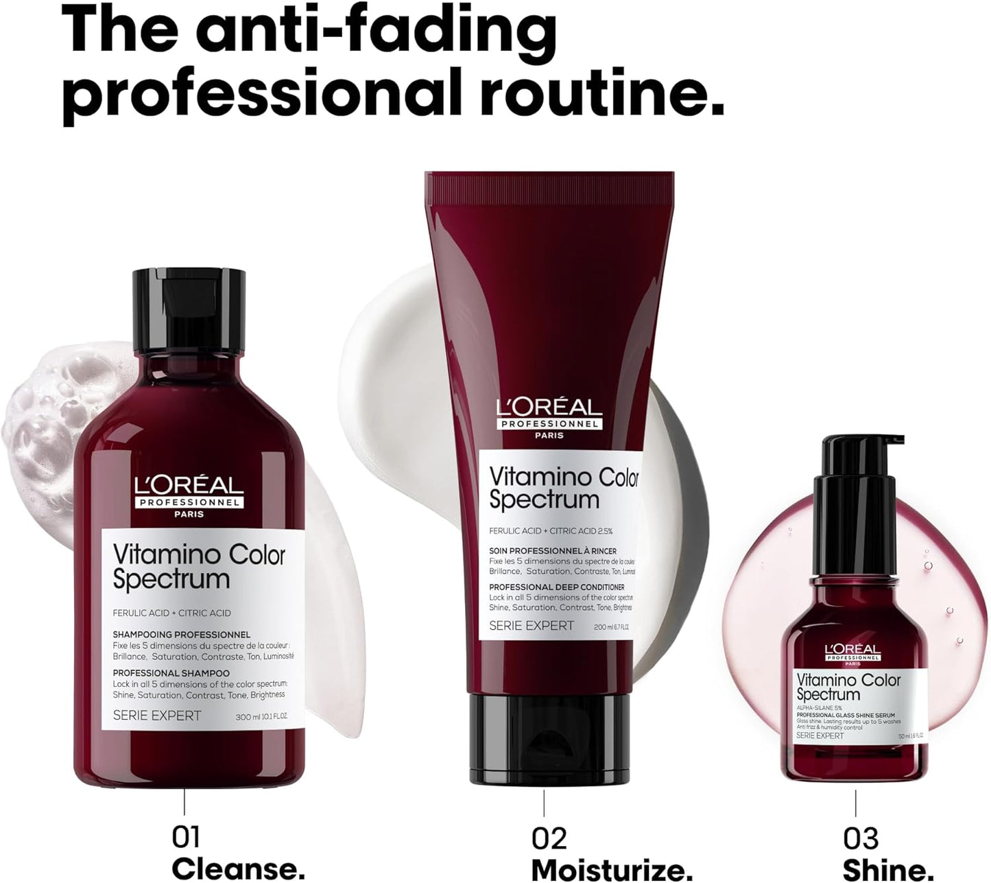 L'Oréal Professionnel Vitamino Color Spectrum Shampoo - 300ml L'Oreal Paris