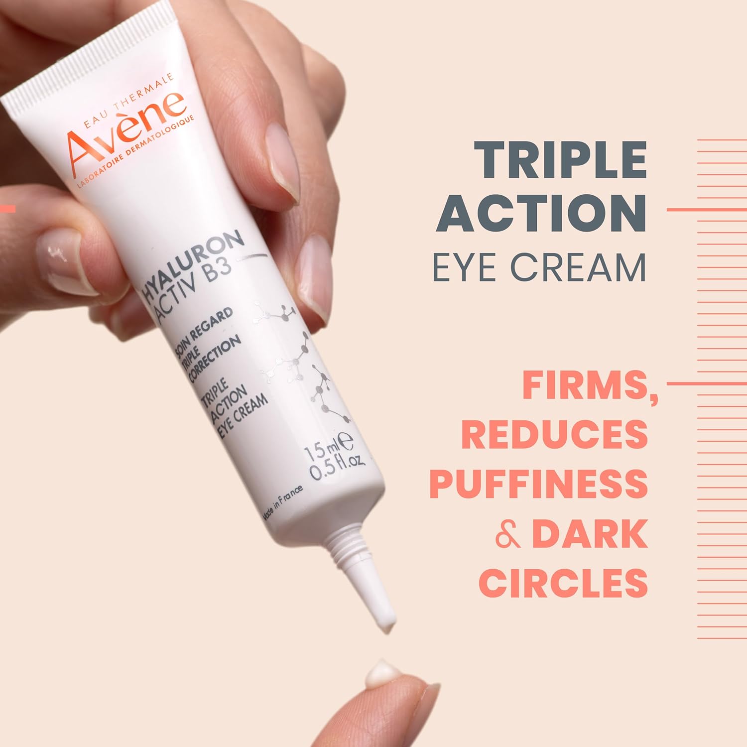 Avene Hyaluron Activ B3 Triple Correction Eye Cream - 15ml Avene